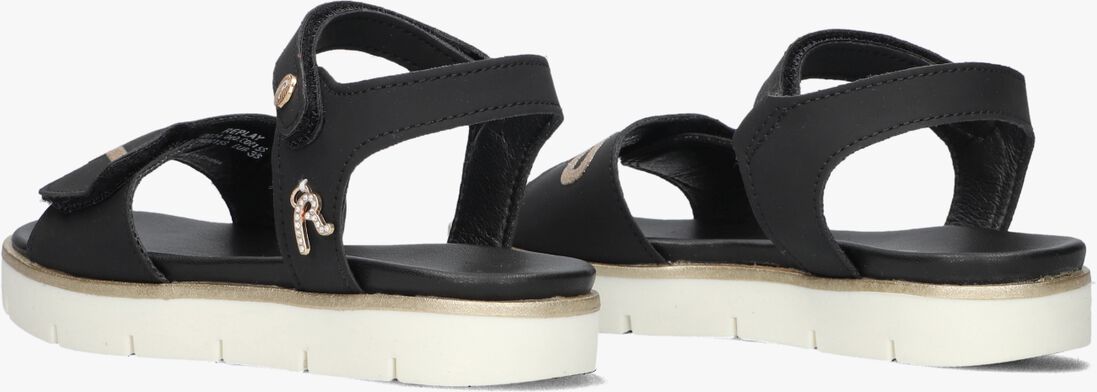 REPLAY zwarte replay sandalen sandal 4