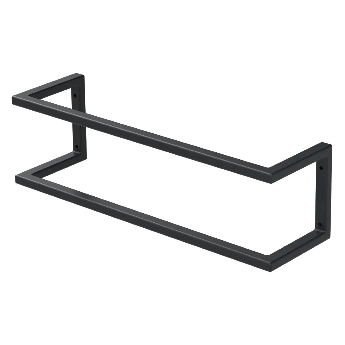 ML-Design Porte-serviettes mural 15x15x50 cm - Anthracite
