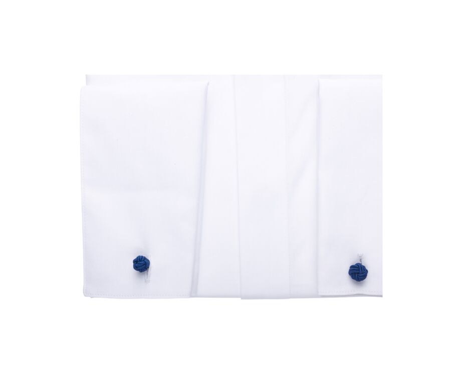 Chemise blanche à boutons de manchettes - OLIVIO