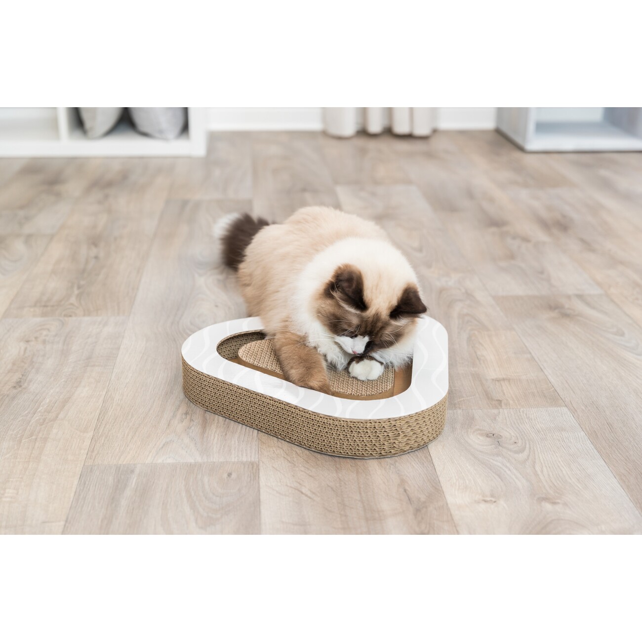 Trixie Kratzpappe mit Spielbällen