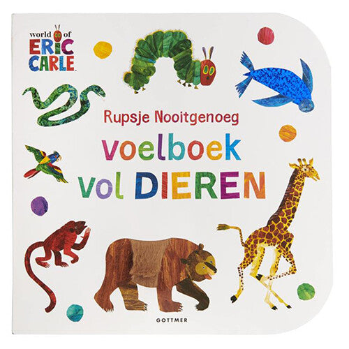 Uitgeverij gottmer rupsje nooitgenoeg voelboek vol dieren
