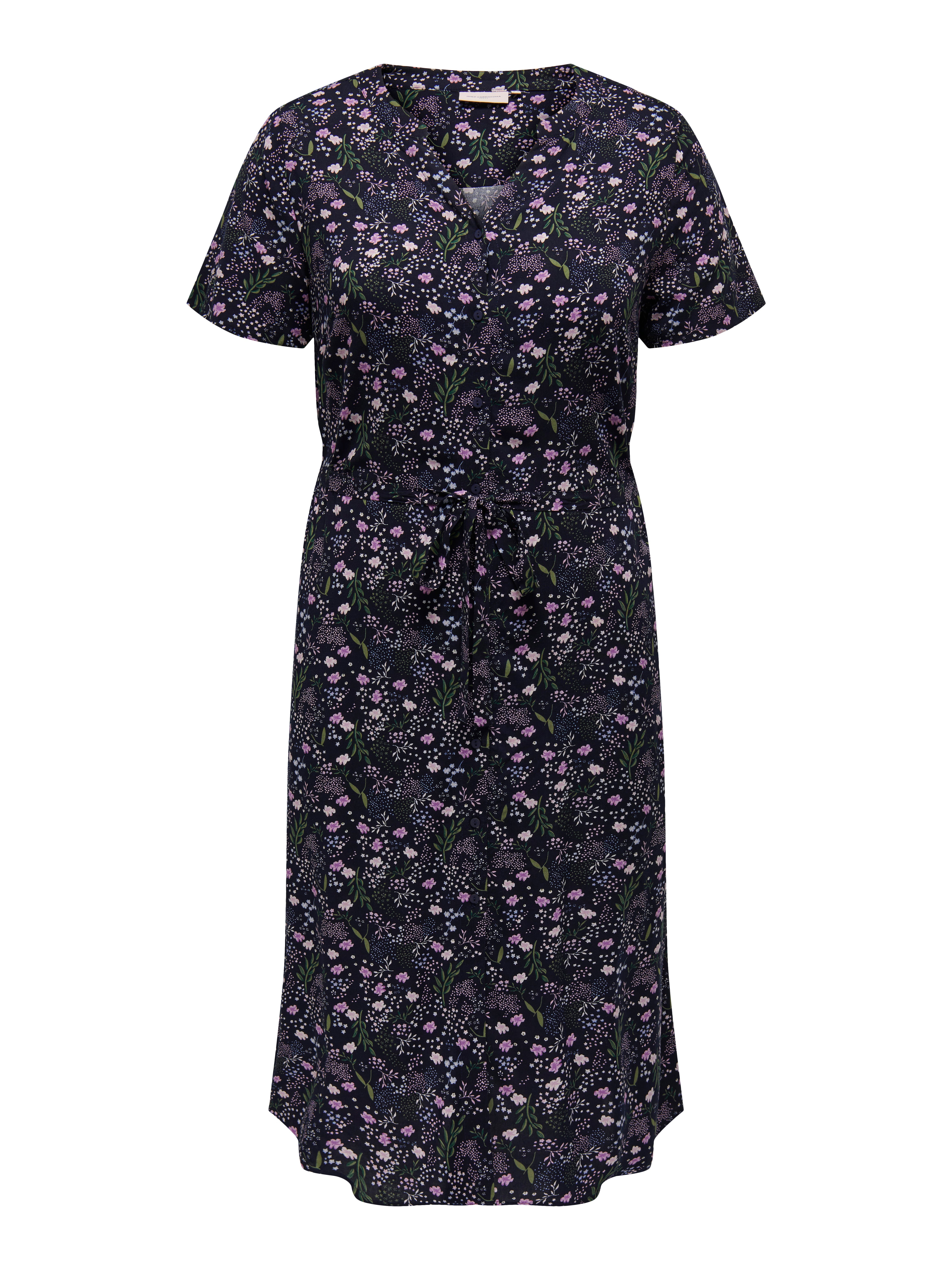 CARCILLE-TUKZU Langes Kleid Dark Sapphire