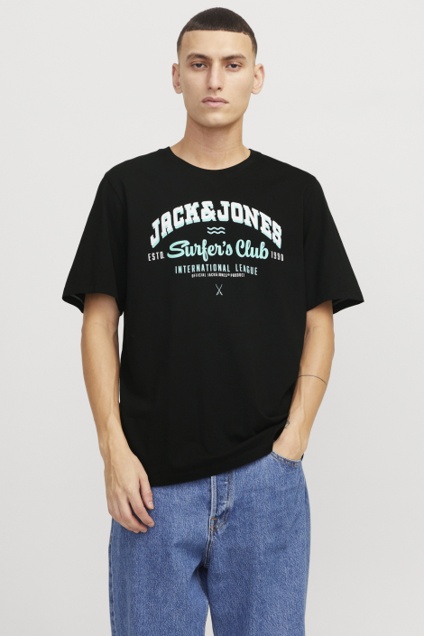 Jack & Jones zwarte heren t-shirt