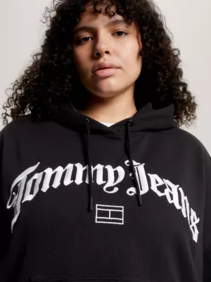 Vestido com capuz Curve Grunge Logo
