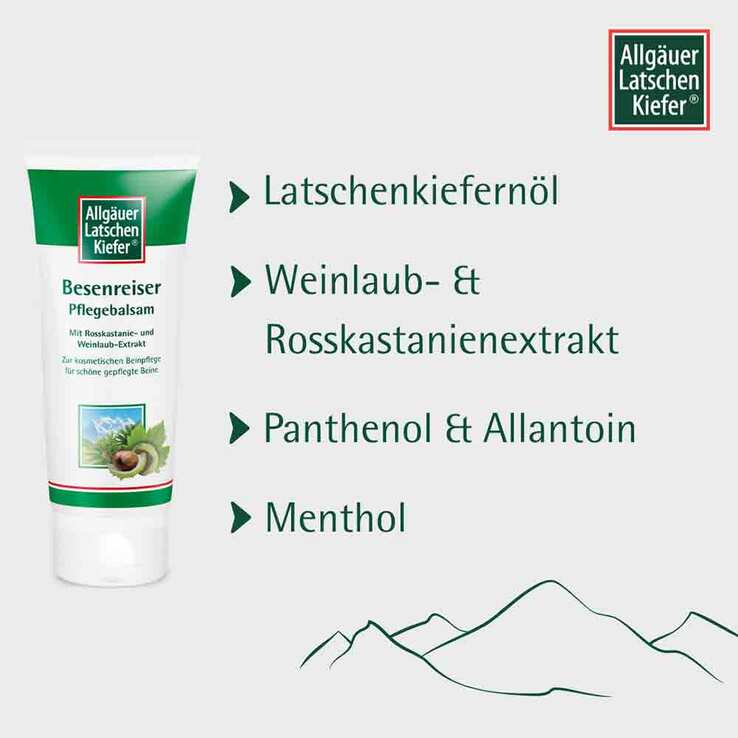 Allgäuer Latschenkiefer Besenreiser Pflegebalsam, 75 ml