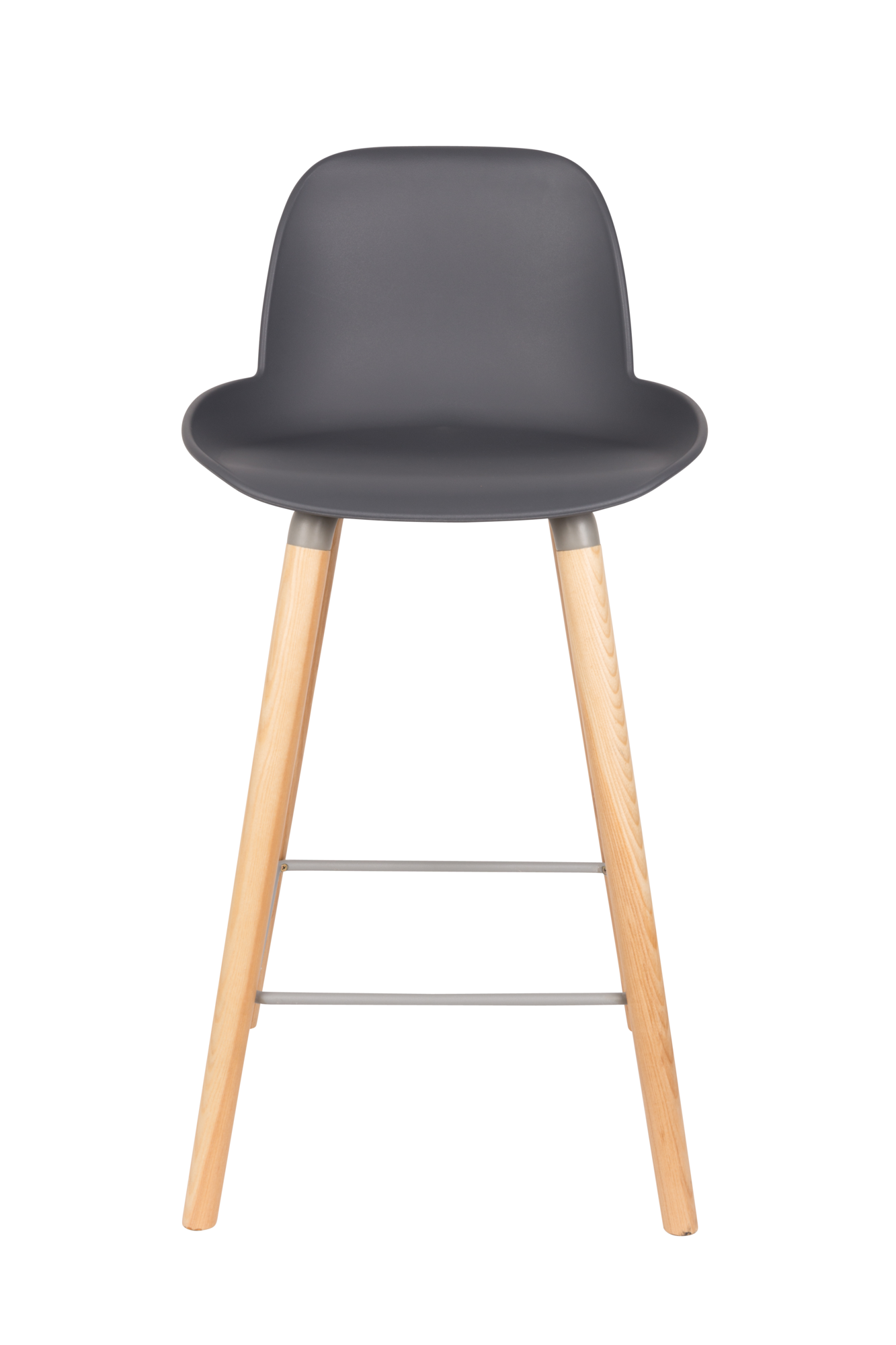 Barkruk Albert Kuip (zithoogte 65 cm) donkergrijs - set van 2