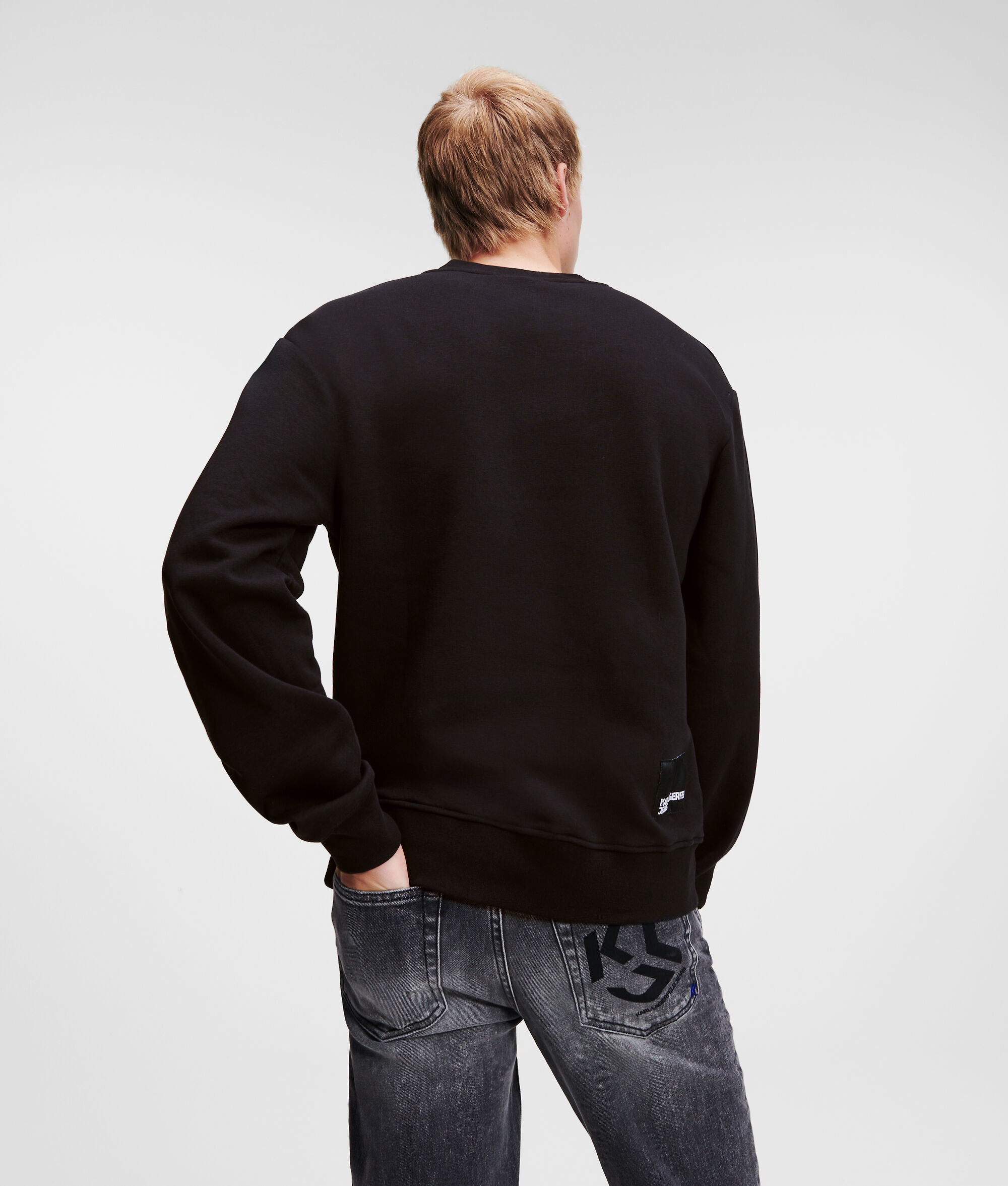 SWEAT-SHIRT À LOGO KLJ FLOUTÉ