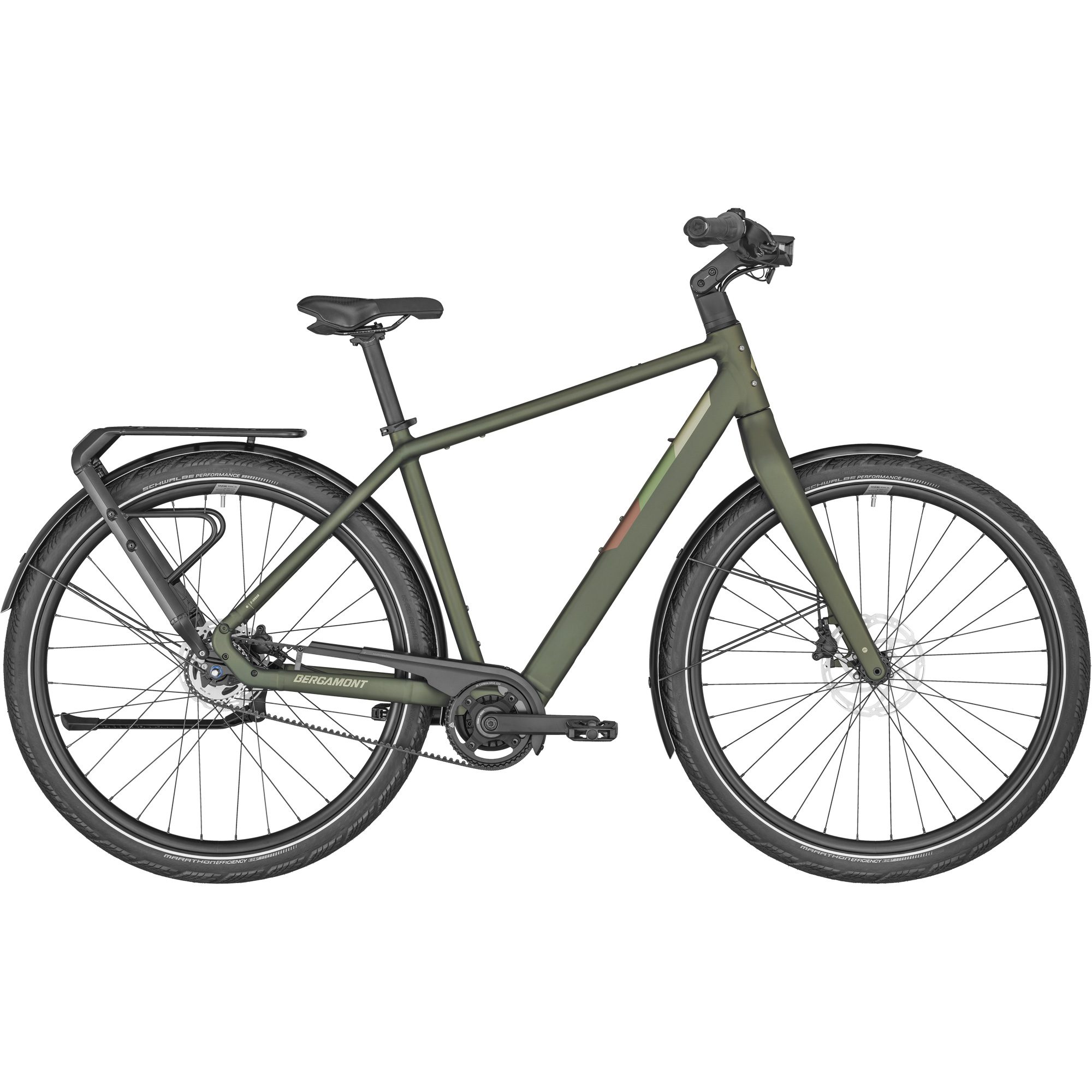 Bergamont E-Vitess Expert Gent Urban E-Bike Herren khaki green