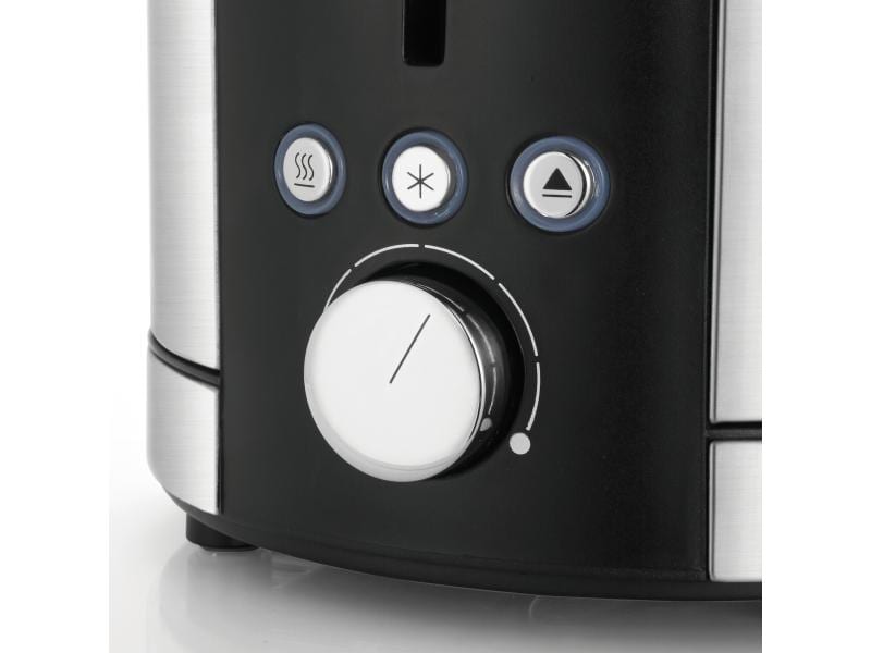 WMF Toaster LONO Silber Doppelschlitztoaster mit sieben Bräunungsstufen