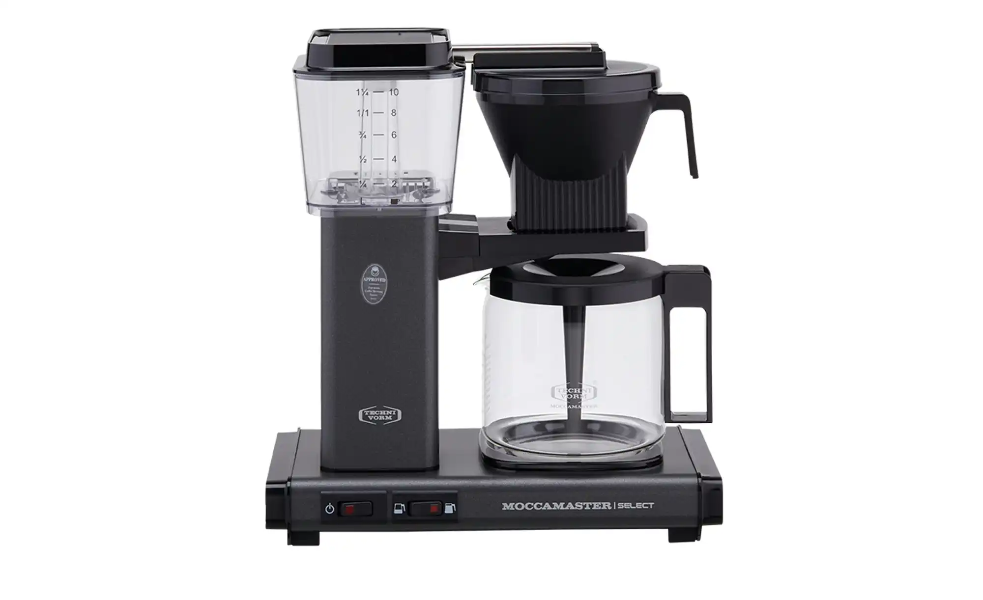 Moccamaster Kaffeautomat KBG Select Stone Grey