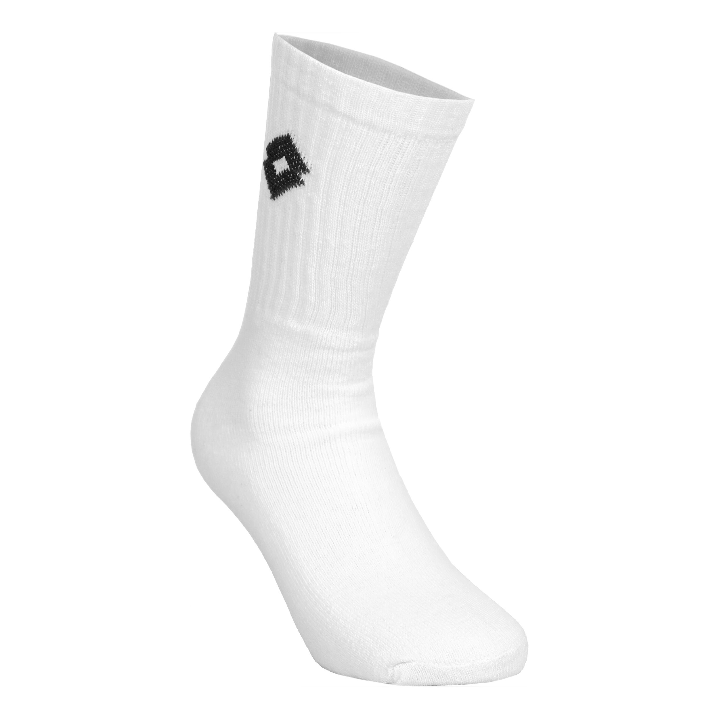 Lotto Chaussettes De Tennis Pack De 3 - Blanc