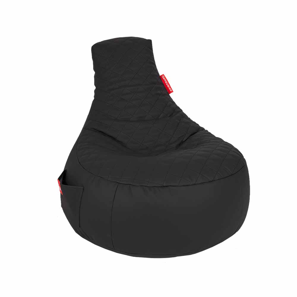 Gaming Sitzsack Alpha Hurricane - Kunstleder (Schwarz)