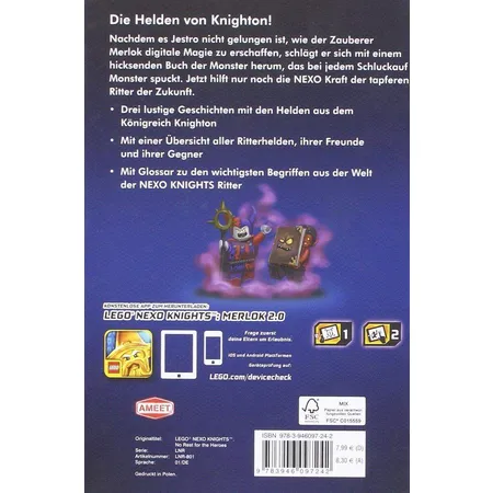 Ameet Verlag LEGO® NEXO KNIGHTS™ Die Helden von Knighton