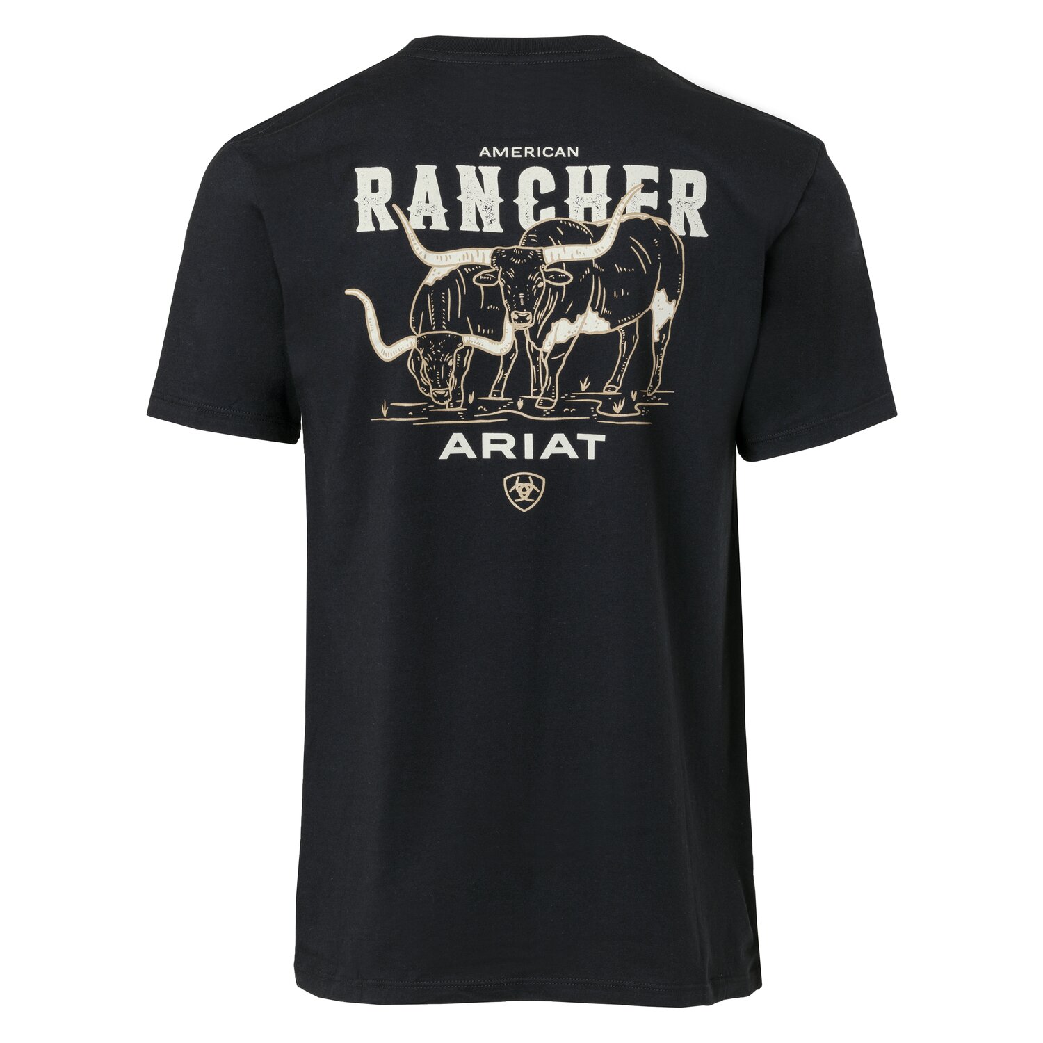 ARIAT T-Shirt American Rancher  - black