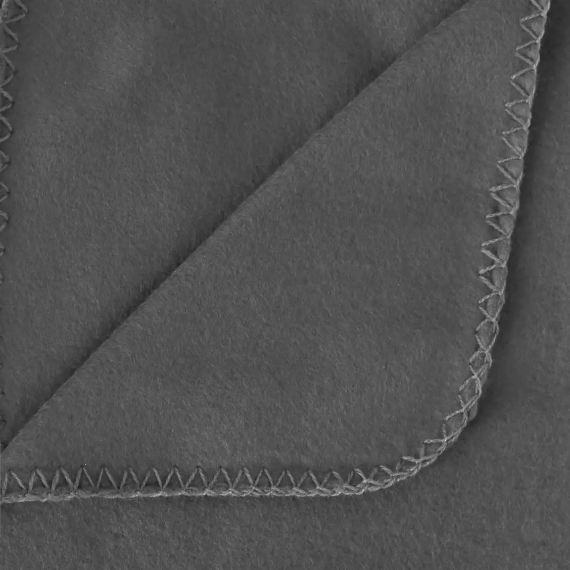 Plaid polaire ( 150 cm) Mélys Gris anthracite