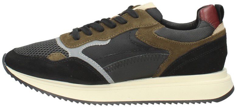 Sub55 Veterschoenen Laag zwart