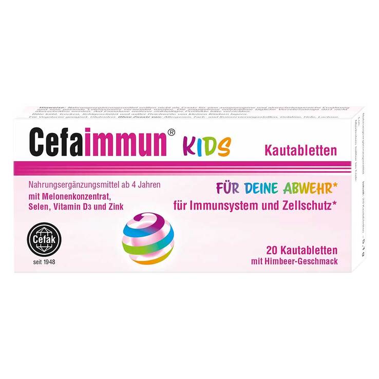 Cefaimmun Kids Kautabletten, 20 St