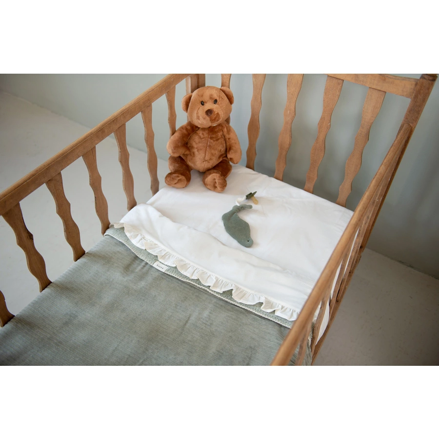 koeka Babydecke Plüsch Vik Grün