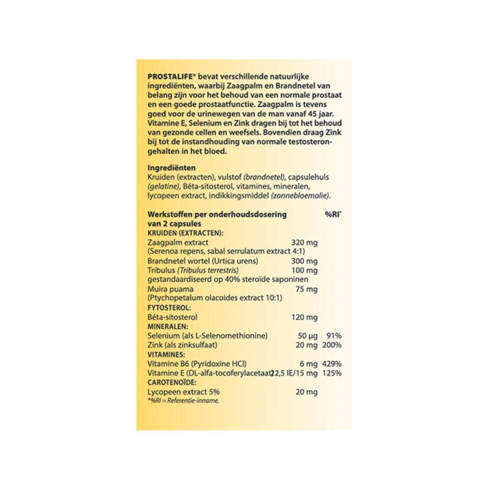 Bloem Prostalife 60 capsules