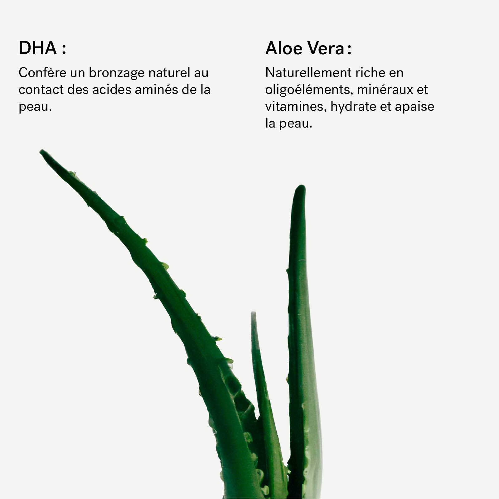 L95 - Gel autobronzant corps<br>DHA 6% + Aloe vera