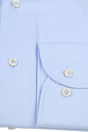 Profuomo Twill Overhemd Lichtblauw PPWH10014B-M1 kopen