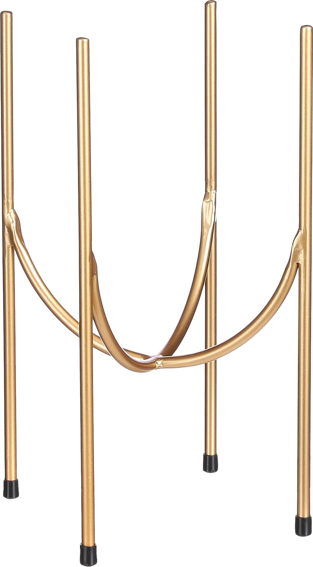 Mica Decorations plantenstandaard Kimo goud D 21,5 H 32 cm