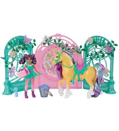 Unicorn Academy Spielfiguren - Ava & Leaf Verkaufsstand