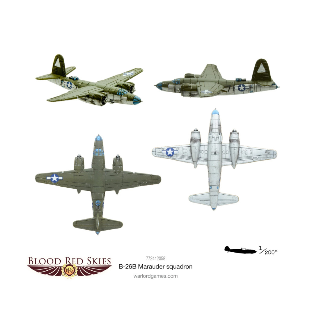 Blood Red Skies - B-26B Marauder Squadron