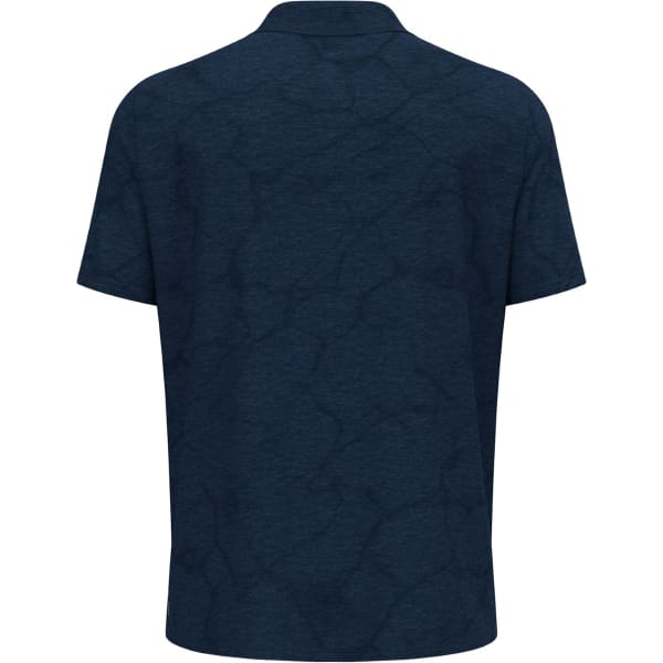 Polo randonnée ODLO ASCENT CHILLTEC POLO S/S LIMOGES MELANGE