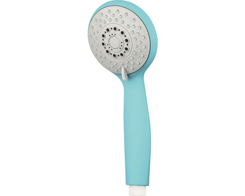 Basano handdouche Ø 8 cm 3-voudig verstelbaar blauw