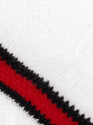 Pacote com 2 pares de meias com logotipo até o tornozelo