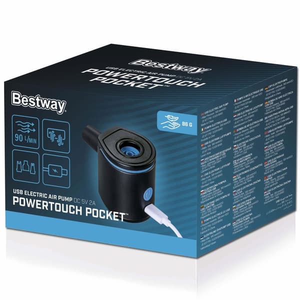 Powertouch USB elektrisk luftpumpe