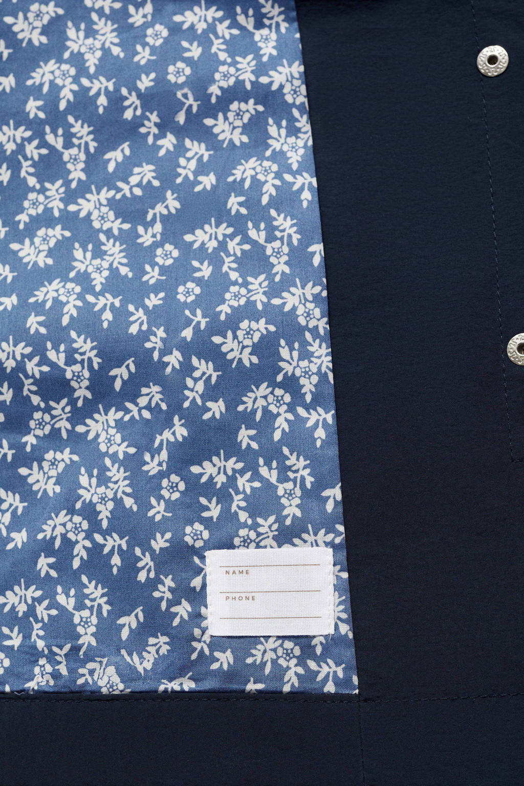 Mango Kids jas donkerblauw