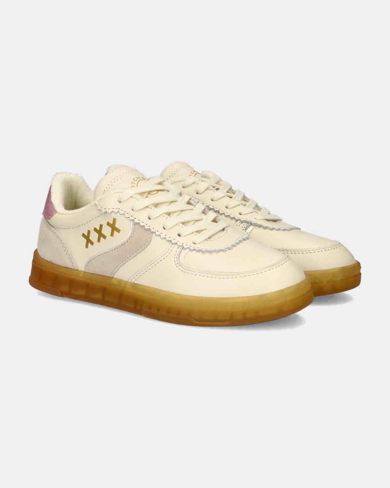 Scotch & Soda Nixie Lage sneakers  - wit