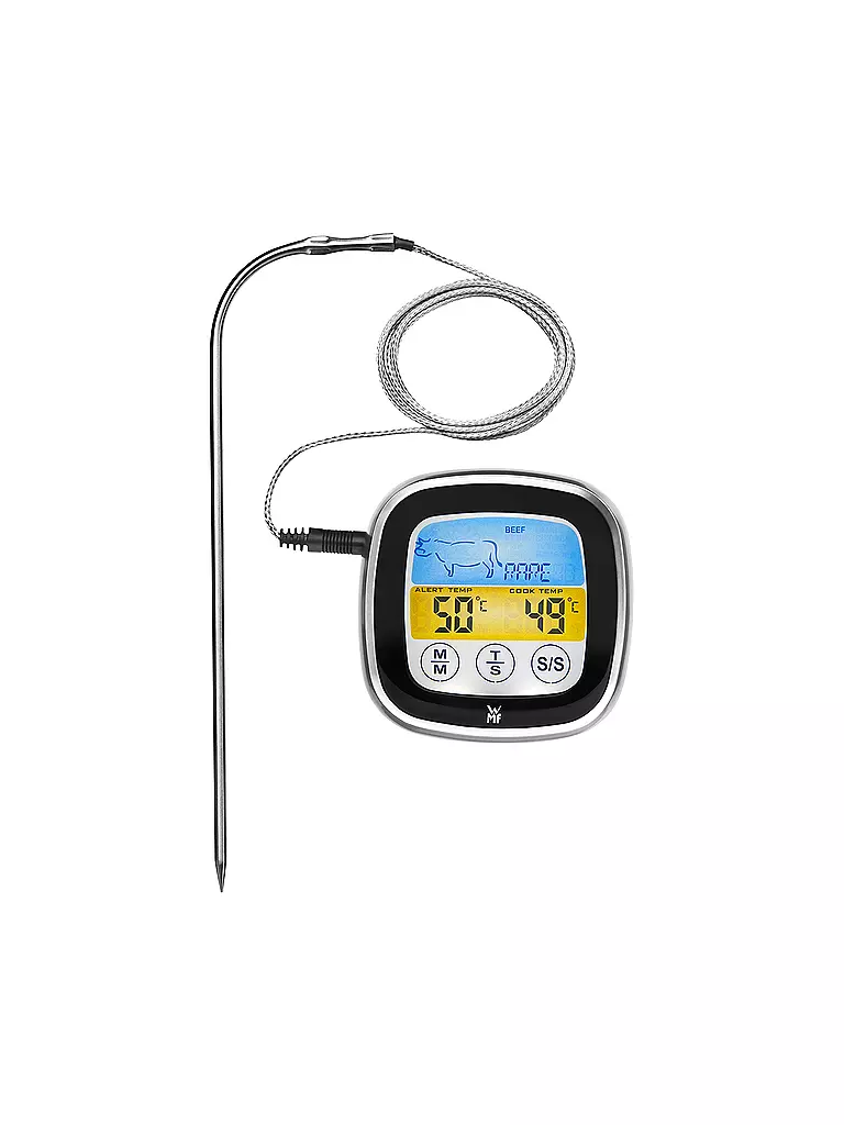 WMF BBQ Digitales Bratenthermometer 18,5cm silber