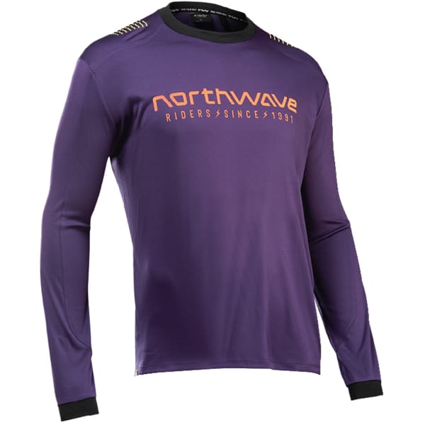 Maillot vélo NORTHWAVE SHARP JERSEY PURPLE/ORANGE