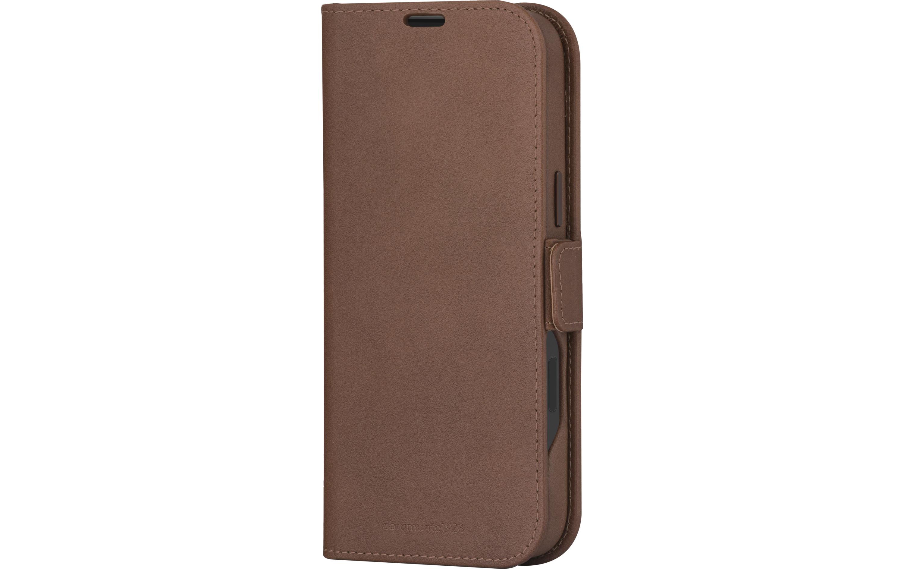 Book Cover Lynge iPhone 16 Pro Max BraunSchutzhülle für das Apple iPhone 16 Pro Max