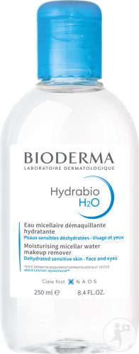 Bioderma Hydrabio H2O Eau Micellaire Démaquillante Nettoyante Peaux Déshydratées Flacon 250ml