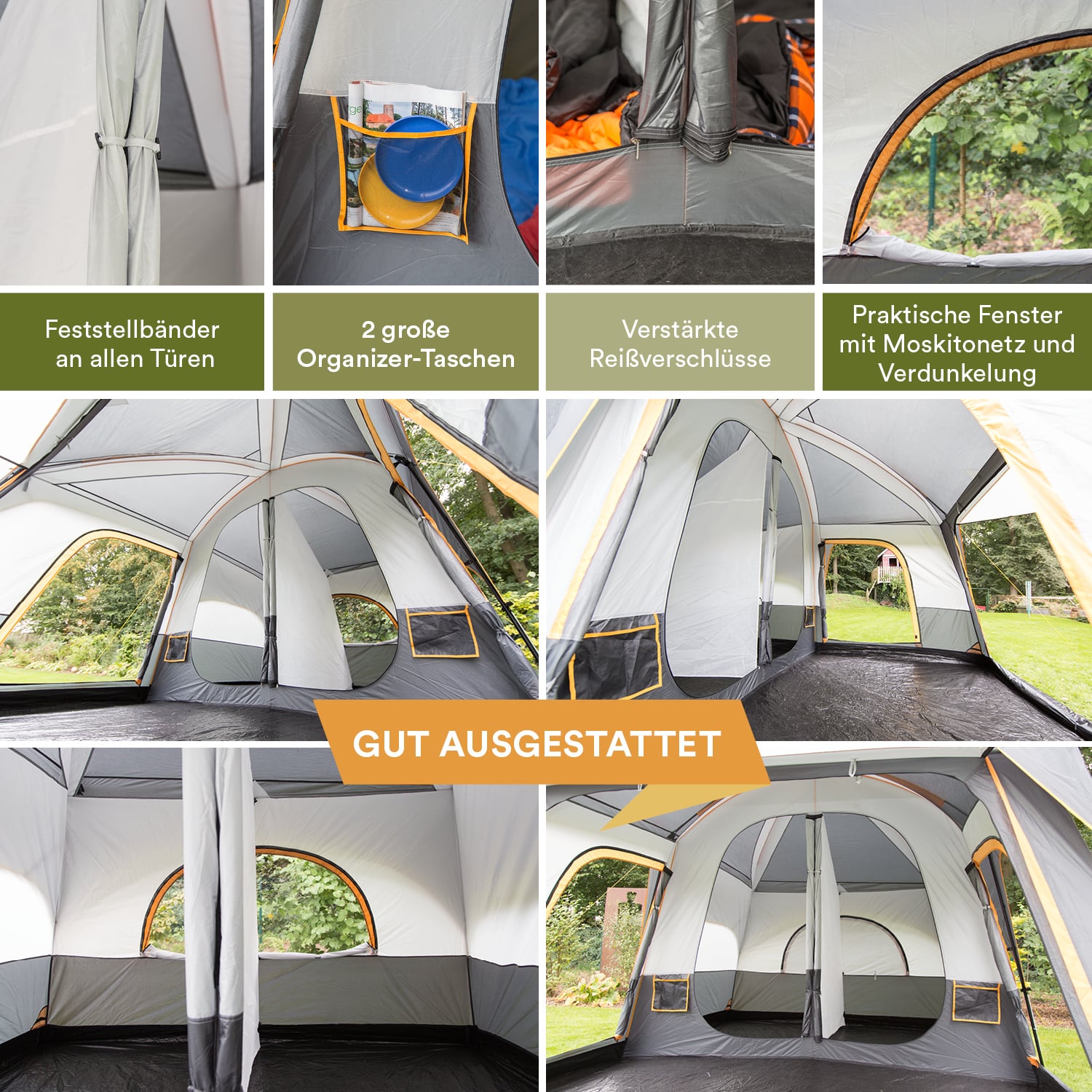 Skandika Tonsberg 5 koepeltent