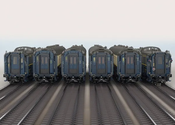 Märklin 42470, Togmodel, Formonterede, HO (1:87), Edelweiß, Ethvert køn, Metal, Plast