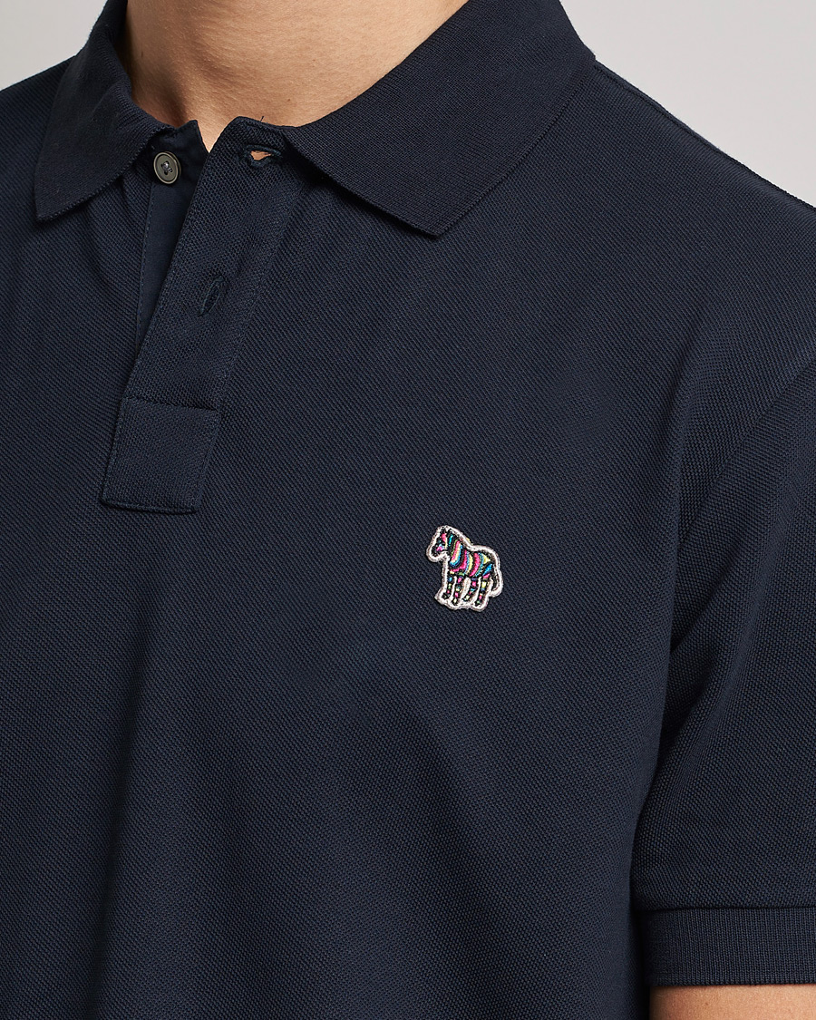 PS Paul Smith Regular Fit Zebra Polo Navy
