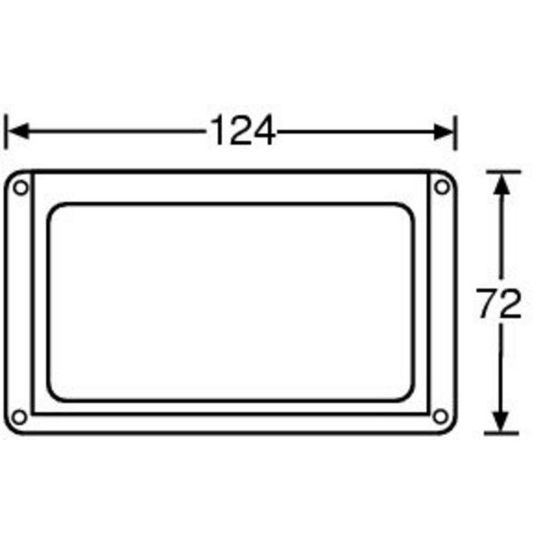 Adam Hall 2890 Label Holder