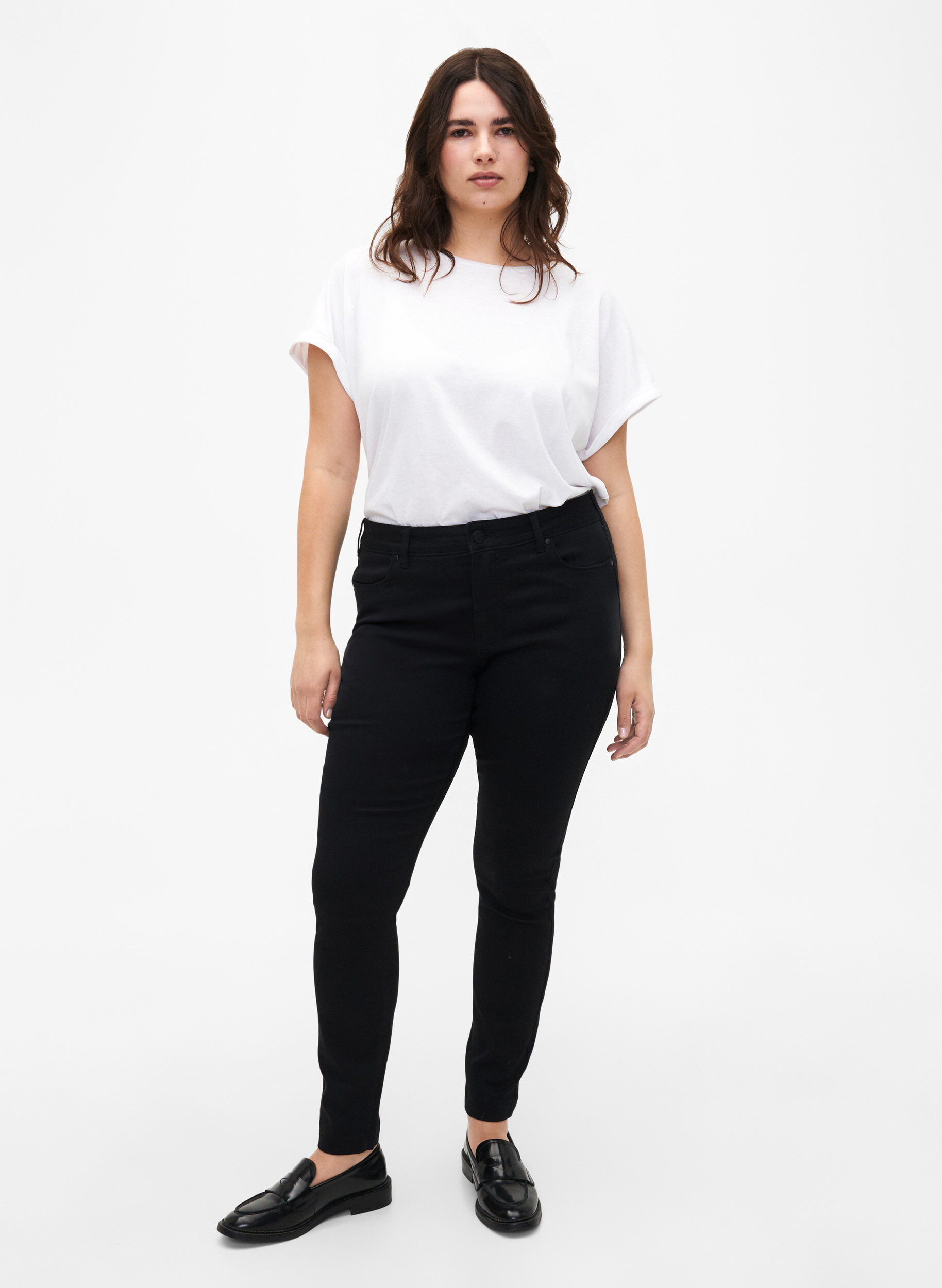 Viona jeans med regulær talje
