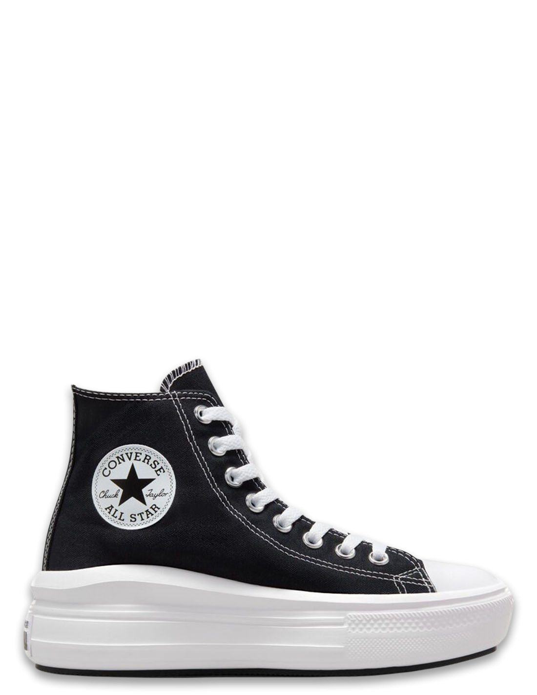 converse Sneakers Femme ctas move hi black/white/white