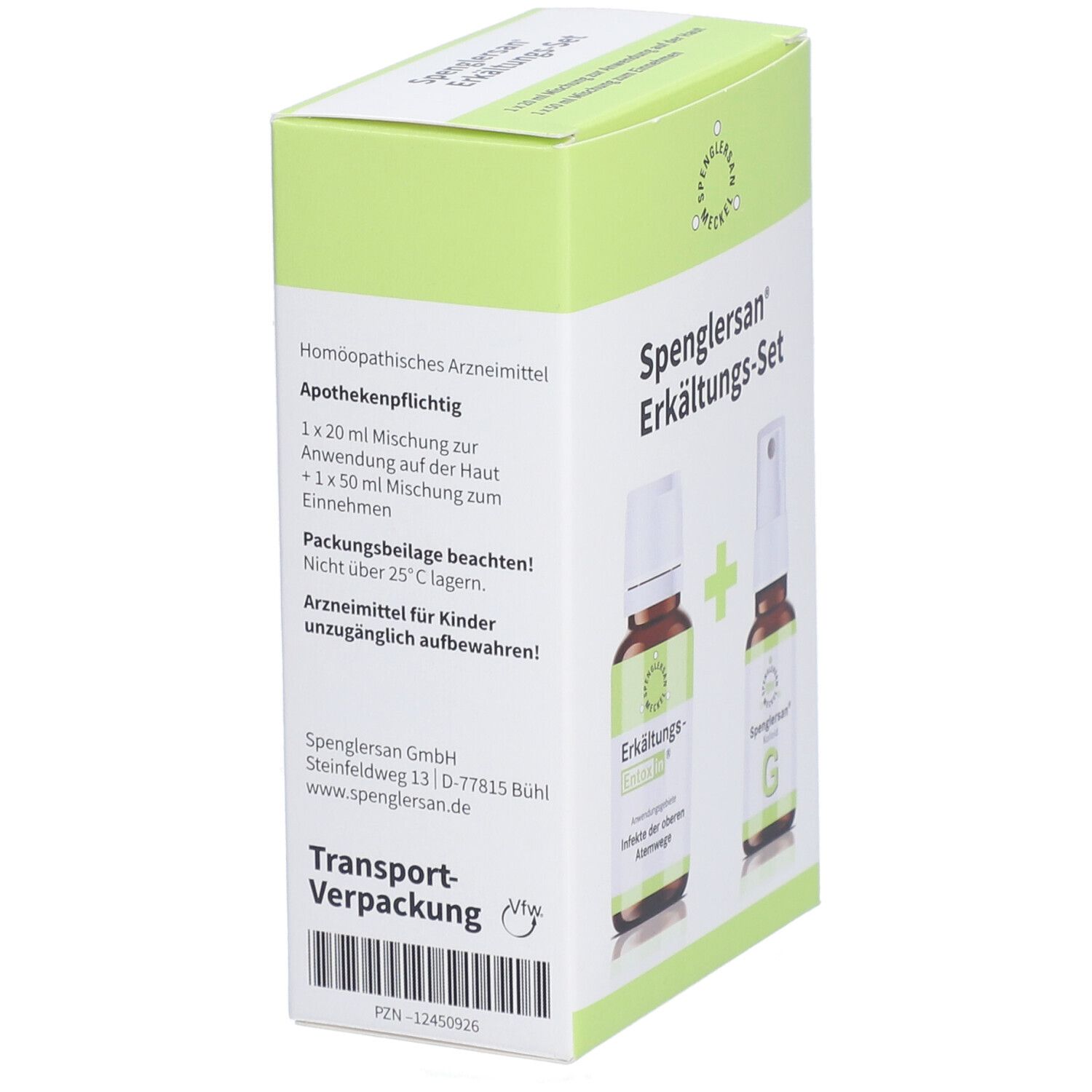 SPENGLERSAN Erkältungs-Set 20+50 ml