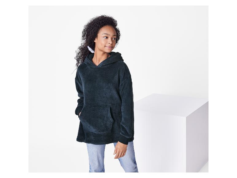 Pluche kinder hoodie
