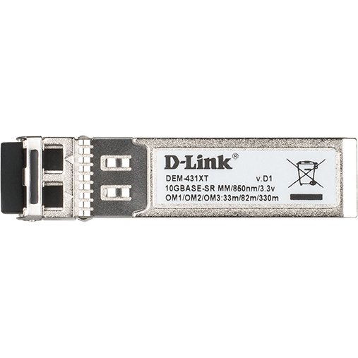 D-Link DEM-431XT module émetteur-récepteur de réseau Fibre optique 10000 Mbit/s SFP+ 850 nm