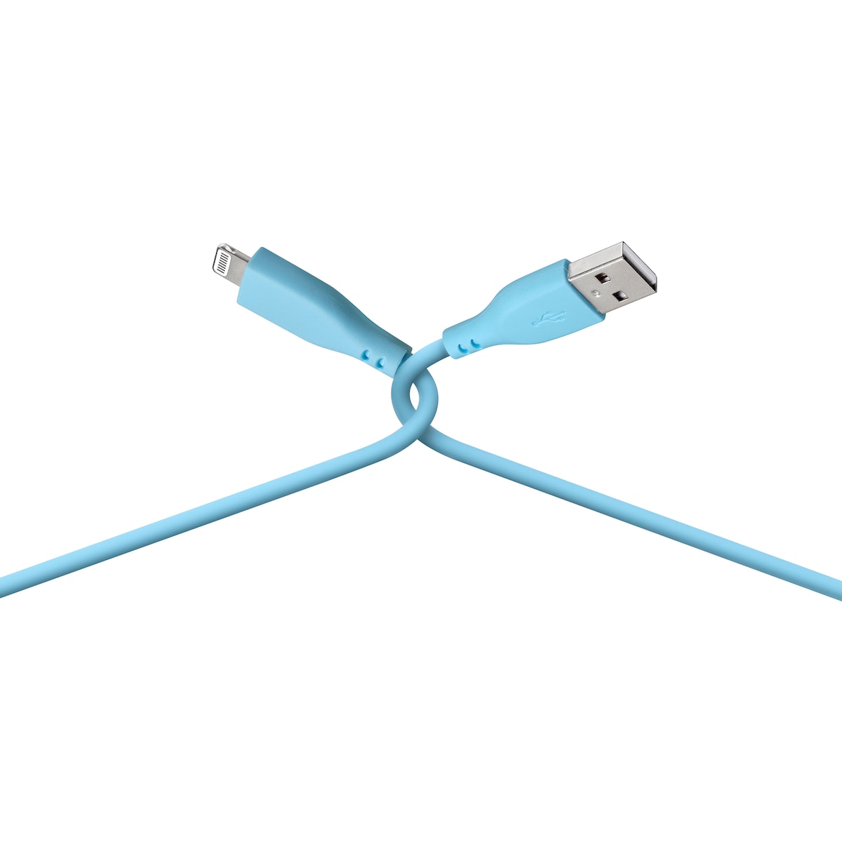 Goji USB-A til Lightning kabel 1,8m (blå)