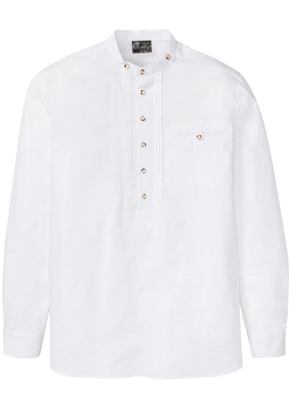 Chemise bavaroise avec plis religieuse