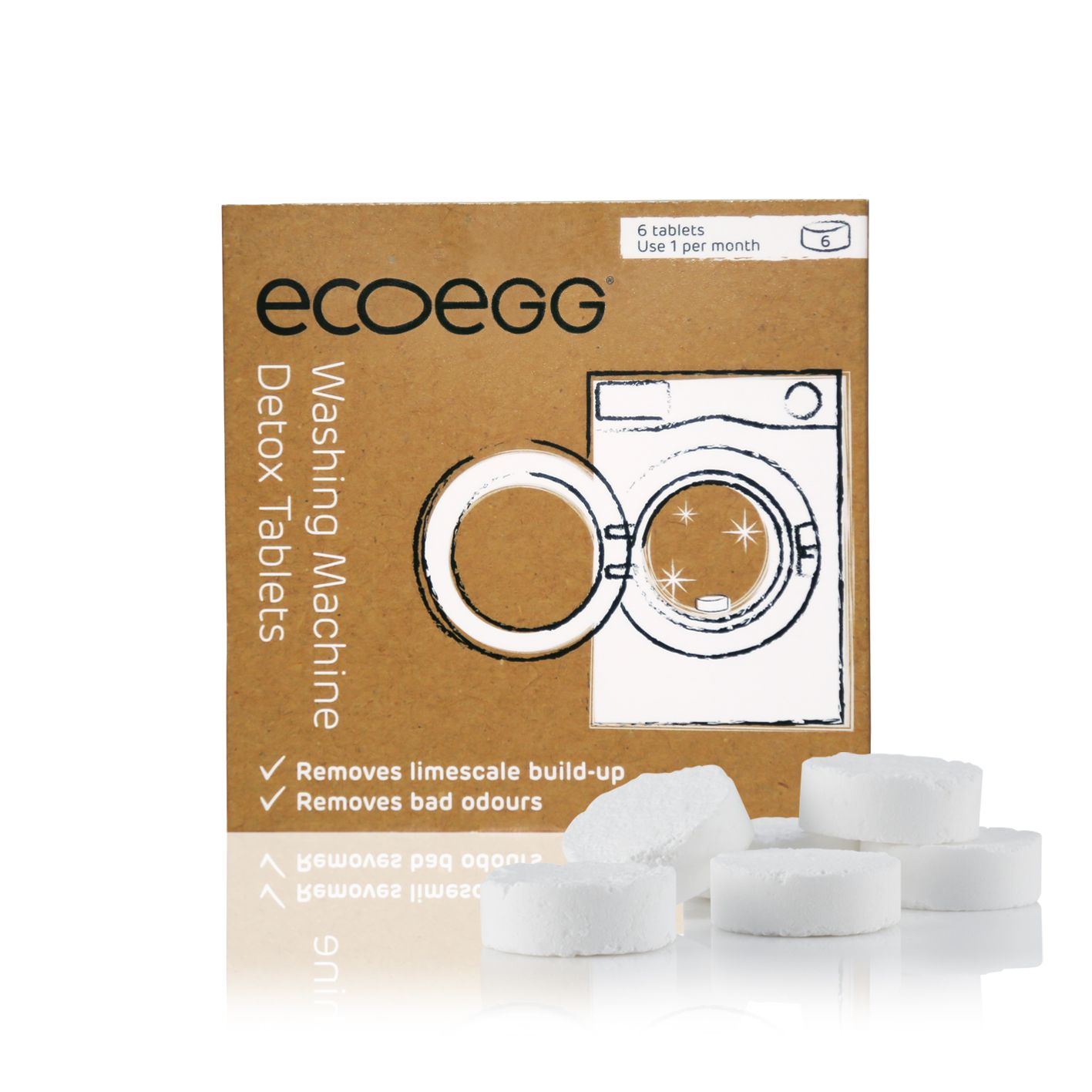 Ecoegg Maskinrens tabletter